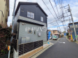 接道状況および現場風景　【三鷹市中原３丁目】