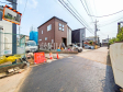 接道状況および現場風景　【所沢市花園４丁目】
