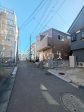 接道状況および現場風景　【朝霞市幸町１丁目】