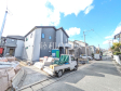 接道状況および現場風景　【福岡市南区皿山１丁目】