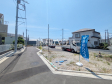 ≪接道状況≫きれいに整備された敷地。これから夢の新邸がここに建ちます。【府中市住吉町１丁目】