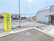 ≪6号棟　外観≫  1階よりも光が差し込みやすい2階にリビングを設置することで、明るいリビングを実現！ 【府中市住吉町１丁目】