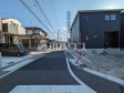 接道状況および現場風景　【名古屋市守山区大字吉根】