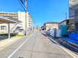 接道状況および現場風景　【小牧市小牧２丁目】