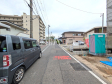 接道状況および現場風景　【小牧市小牧２丁目】