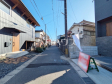 接道状況および現場風景　【名古屋市守山区城土町】