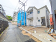 接道状況および現場風景　【福岡市中央区笹丘１丁目】