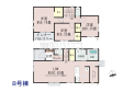 B号棟　間取図　【福岡市東区美和台５丁目】