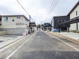 接道状況および現場風景　【小牧市大字久保一色】