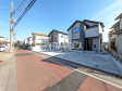 接道状況および現場風景　【武蔵村山市大南５丁目】