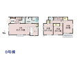 B号棟　間取図　【福岡市東区青葉６丁目】