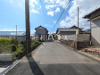接道状況および現場風景　【岩倉市八剱町郷】