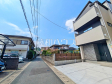 接道状況および現場風景　【福岡市西区横浜１丁目】