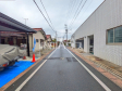 接道状況および現場風景　【春日井市篠木町２丁目】