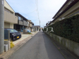 接道状況および現場風景　【小牧市郷中２丁目】