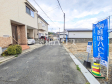 接道状況および現場風景　【糟屋郡粕屋町大字上大隈】
