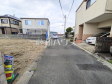 接道状況および現場風景　【糟屋郡粕屋町大字上大隈】