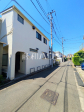 接道状況および現場風景　【三鷹市上連雀４丁目】