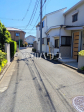 接道状況および現場風景　【三鷹市上連雀４丁目】