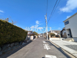 接道状況および現場風景　【春日井市岩成台９丁目】