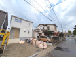 接道状況および現場風景　【福岡市南区西長住１丁目】