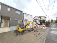 接道状況および現場風景　【福岡市南区西長住１丁目】