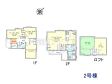 2号棟　間取図　【所沢市大字下安松】