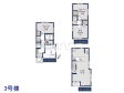3号棟　間取図　【国分寺市東戸倉２丁目】