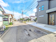 接道状況および現場風景　【昭島市上川原町３丁目】