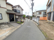 接道状況および現場風景　【小牧市大字二重堀】
