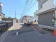 接道状況および現場風景　【国立市東３丁目】