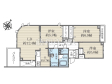間取図　【東急ドエル・プレステージ浜田山ガーデンズ】