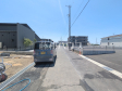 接道状況および現場風景　【北名古屋市鍜治ケ一色村内西】