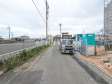 接道状況および現場風景　【北名古屋市鍜治ケ一色村内西】
