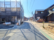 接道状況および現場風景　【小牧市大字東田中】
