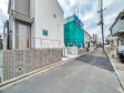 接道状況および現場風景　【小金井市貫井北町３丁目】