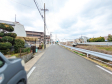 接道状況および現場風景　【名古屋市守山区今尻町】