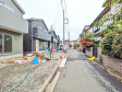 接道状況および現場風景　【立川市栄町１丁目】