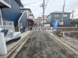 接道状況および現場風景　【入間郡三芳町大字藤久保】