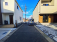 接道状況および現場風景　【春日井市町屋町】
