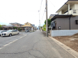 接道状況および現場風景　【小牧市中央３丁目】