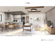 建物プラン例（パース・内観）　【西東京市泉町２丁目】　[参考プラン] 建物価格：1,600万円（税込）　建物面積：102.68m&sup2;