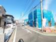 接道状況および現場風景　【富士見市上沢２丁目】