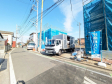接道状況および現場風景　【富士見市上沢２丁目】