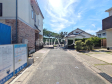 接道状況および現場風景　【名古屋市北区西味鋺５丁目】