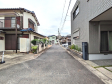 接道状況および現場風景　【春日井市六軒屋町】