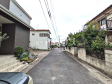接道状況および現場風景　【春日井市六軒屋町】