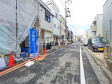 接道状況および現場風景　【板橋区新河岸１丁目】