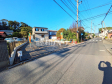 接道状況および現場風景 【所沢市大字北秋津】 接道状況および現場風景 【所沢市大字北秋津】