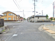 接道状況および現場風景　【小牧市城山５丁目】